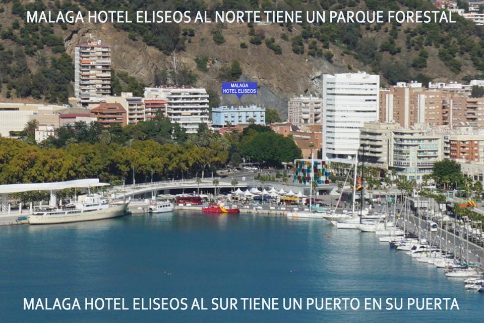 Hotel Eliseos Малага Екстер'єр фото